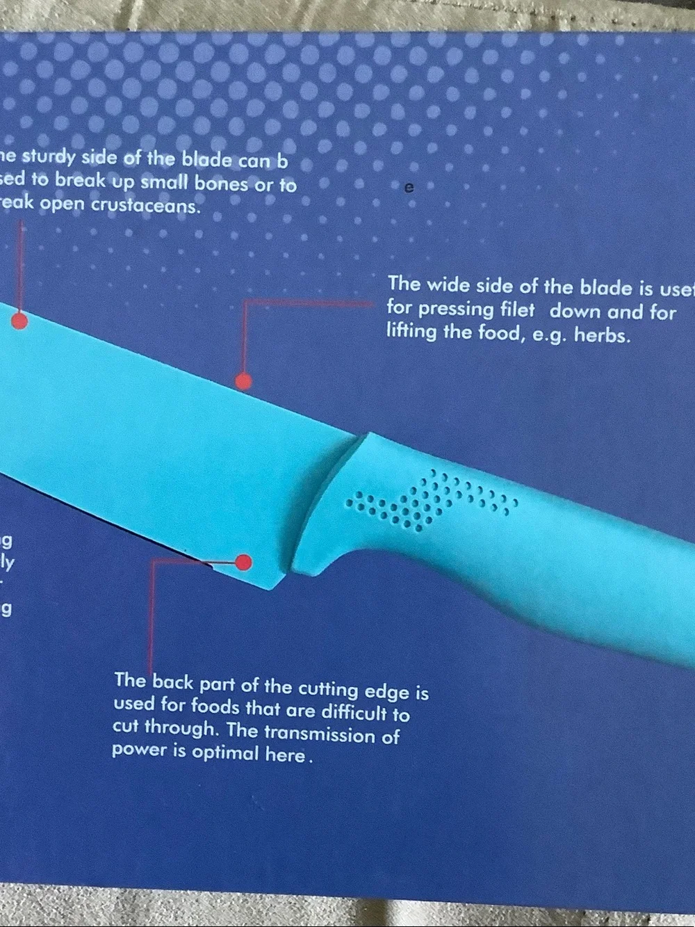 N/A piece blue